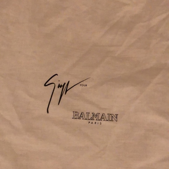 Giuseppe zanotti Balmain dust bag - Picture 2 of 2